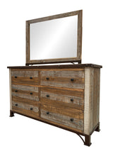 Antique - Dresser With 6 Drawers - Multicolor