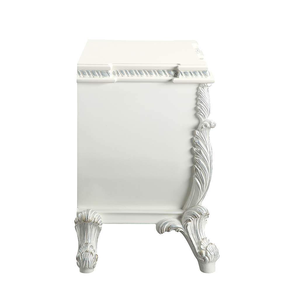 Vanaheim - Nightstand - Antique White Finish