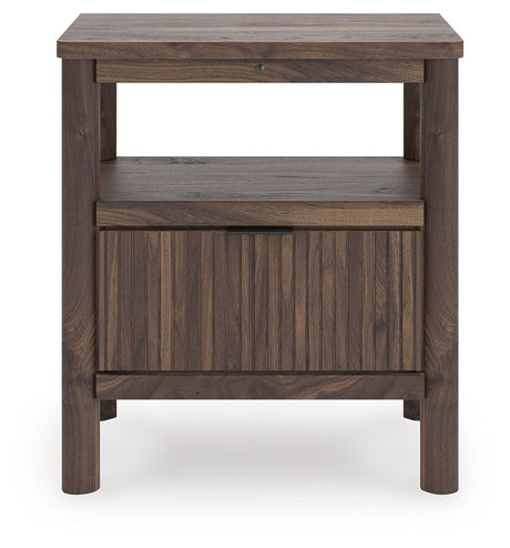 Pamytta - Brown - One Drawer Night Stand