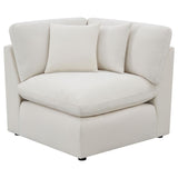 Hobson - 5 Piece Upholstered Modular Sectional Sofa - Ivory