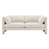 Jaeda - Loveseat - Beige Linen