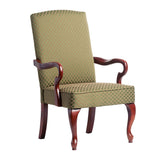 Delaney - Elegant Gooseneck Arm Chair With High Back
