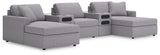 Modmax - Granite - Sectional