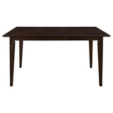 Gabriel - 5 Piece Rectangular 59" Dining Set - Cappuccino