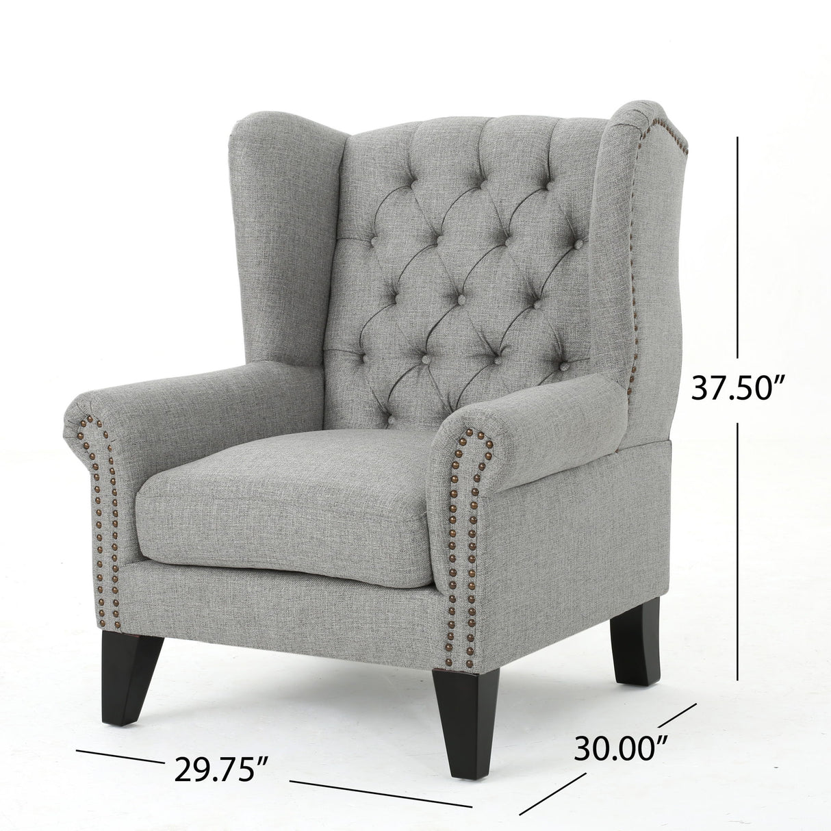 Mid Century Modern Arm Reading Chair For Living Room