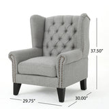 Mid Century Modern Arm Reading Chair For Living Room