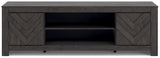 Cayboni - LG TV Stand With Fireplace Option