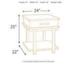 Stanah - Rectangular End Table