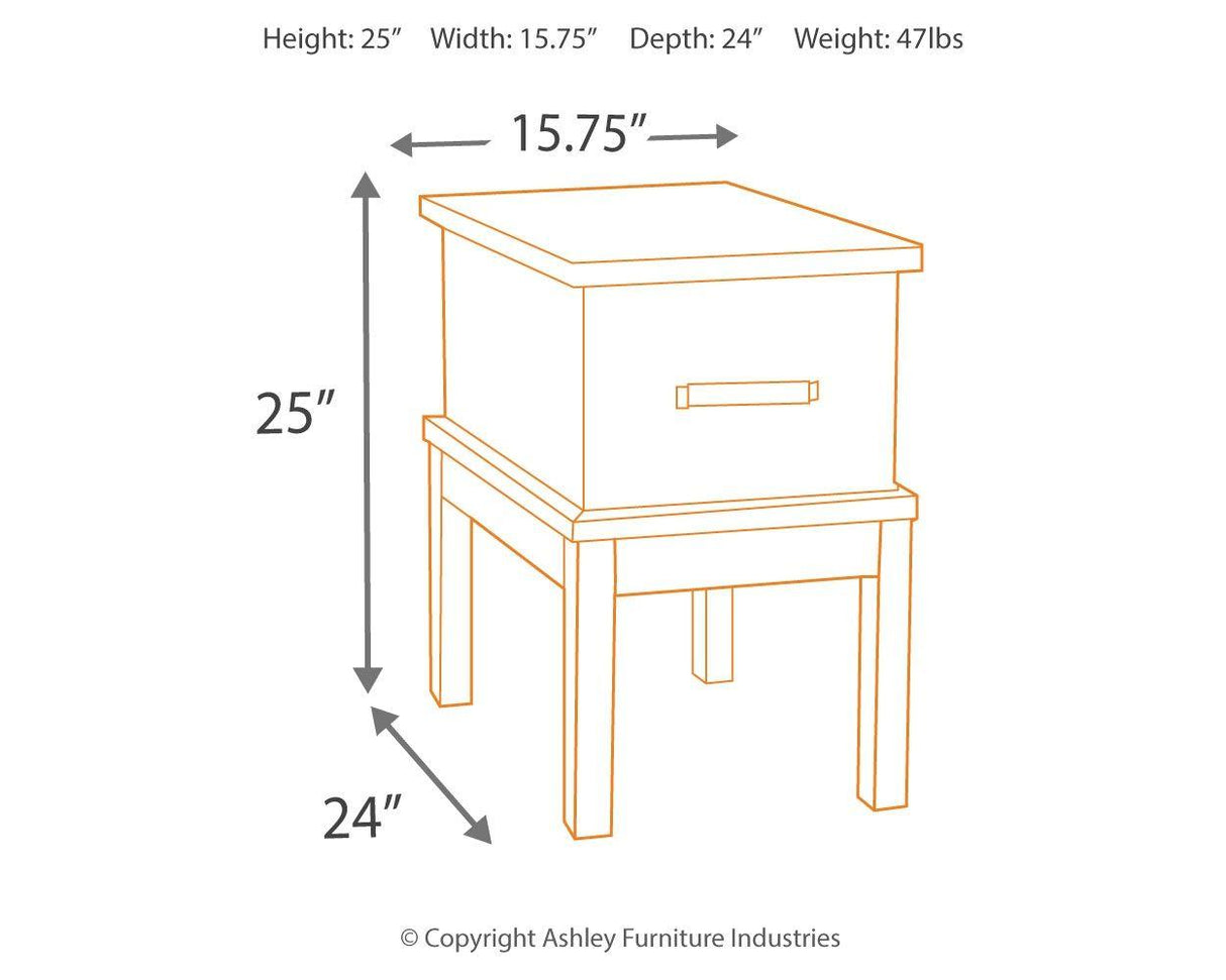 Stanah - Chair Side End Table