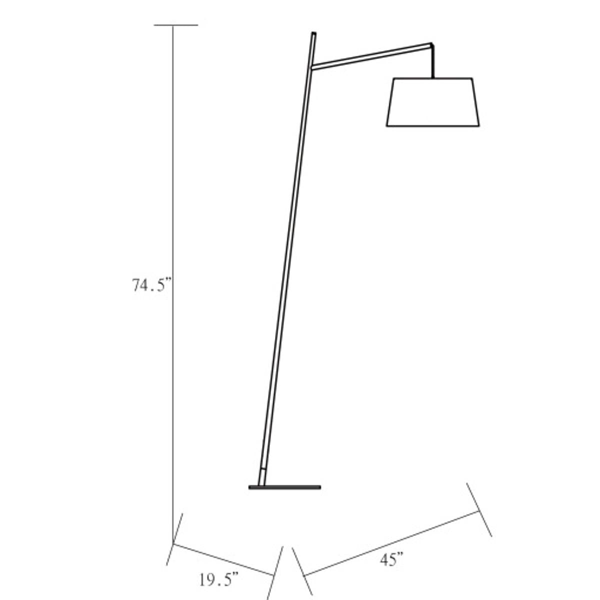 Surya Astro Floor Lamp