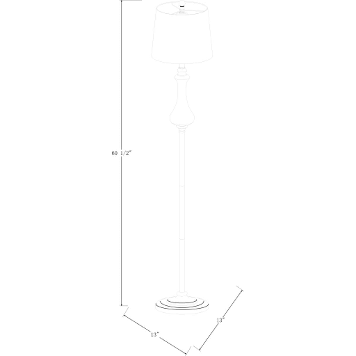 Surya Clarkson Floor Lamp