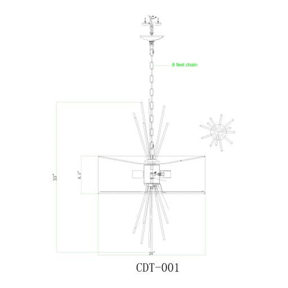 Surya Conduit Ceiling Light