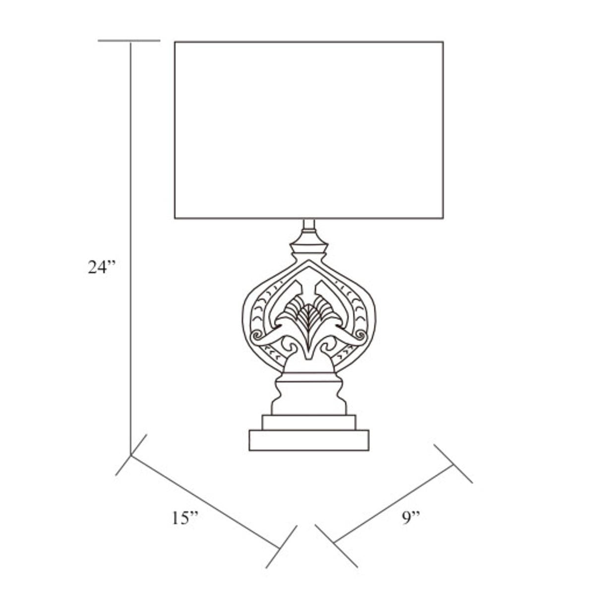 Surya Effie Table Lamp