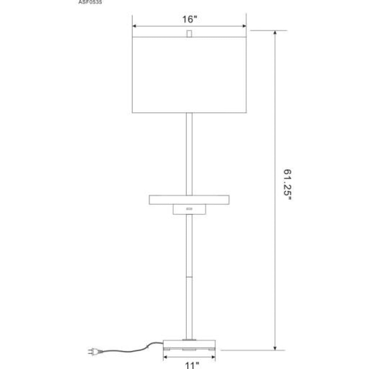 Surya Glenalvon Floor Lamp