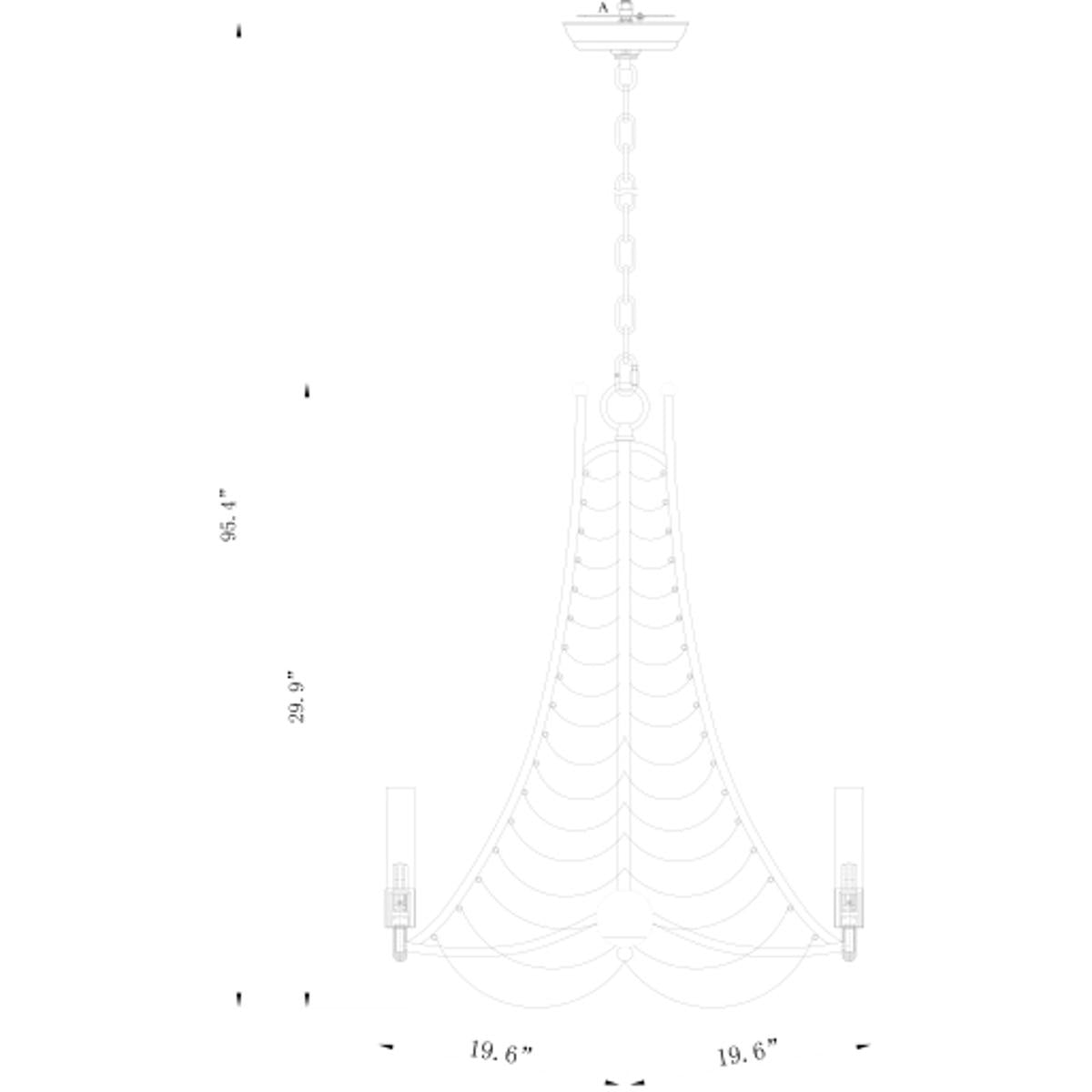 Surya Hawes Ceiling Light