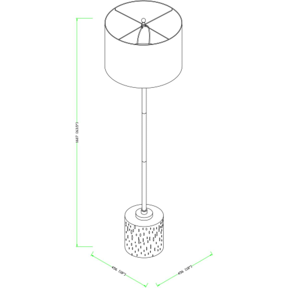 Surya Ledger Floor Lamp