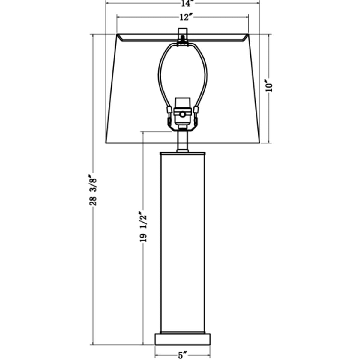 Surya Nials Table Lamp
