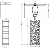 Surya Oaklynn Table Lamp