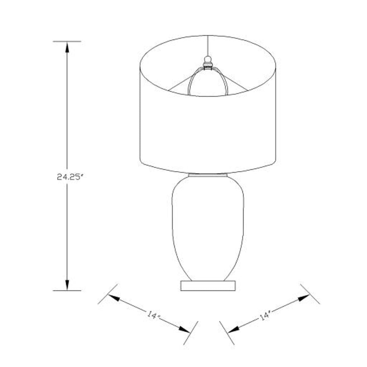 Surya Oliver Table Lamp