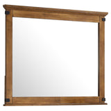 Brenner - Rectangular Dresser Mirror - Rustic Honey