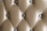 Vanaheim - Sofa - Fabric & Antique White Finish