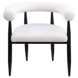 Dunmore - Boucle Upholstered Dining Arm Chair (Set of 2)