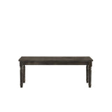 Claudia II - Bench - Weathered Gray