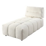 Loanna - Modular Chaise - White