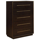 Durango - 5-Drawer Chest - Smoked Peppercorn