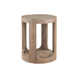 South Bend - Round Chairside Table - Brown