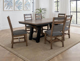 Antique Gray - Table - Gray / Brown