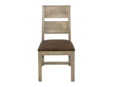 White Teak - Chair (Set of 2) - Ivory White