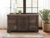 Walnut - Console - Peanut Brown