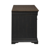 Meritage - Jr Executive Credenza - Black