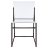 Adino - Acrylic Dining Side Chair (Set of 2) - Clear