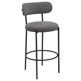 Viola - Boucle Upholstered Bar Stool (Set of 2)