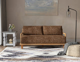 Tulum - Sofa - Chocolate Brown