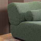 1 Piece Luxury Chenille Fabric Modular Sofa With Spring Cushions & Hidden Legs