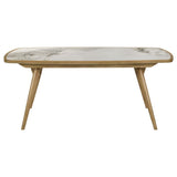 Croyden - 7 Piece Rectangular Dining Set - Gray / Weathered Natural