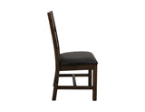 Dark Teak - Chair (Set of 2) - Oil Black