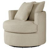 Debbie - Upholstered Swivel Accent Chair