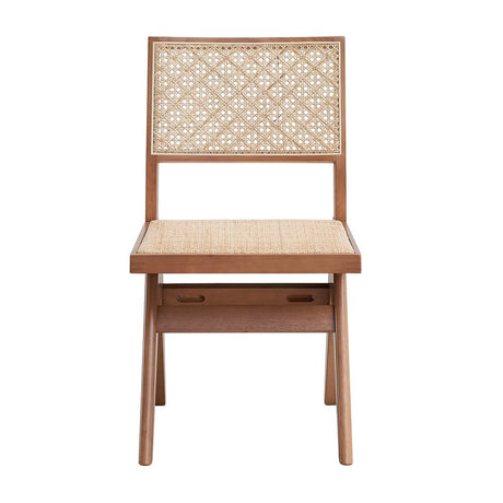 Velentina - Side Chair (Set of 2) - Rattan & Natural