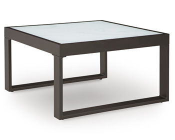 Beachloft - Black / Gray - Square Cocktail Table