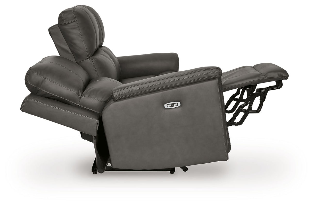 Bleckley - Anchor - Power Reclining Sofa With Adjustable Headrest