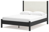 Cadmori - Upholstered Panel Bed