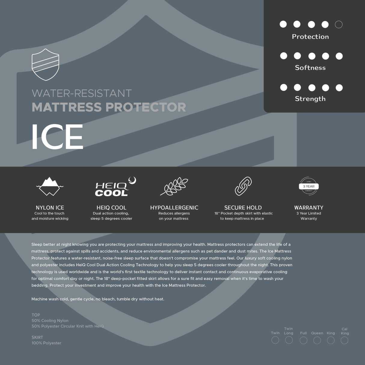 Ice - Mattress Protector