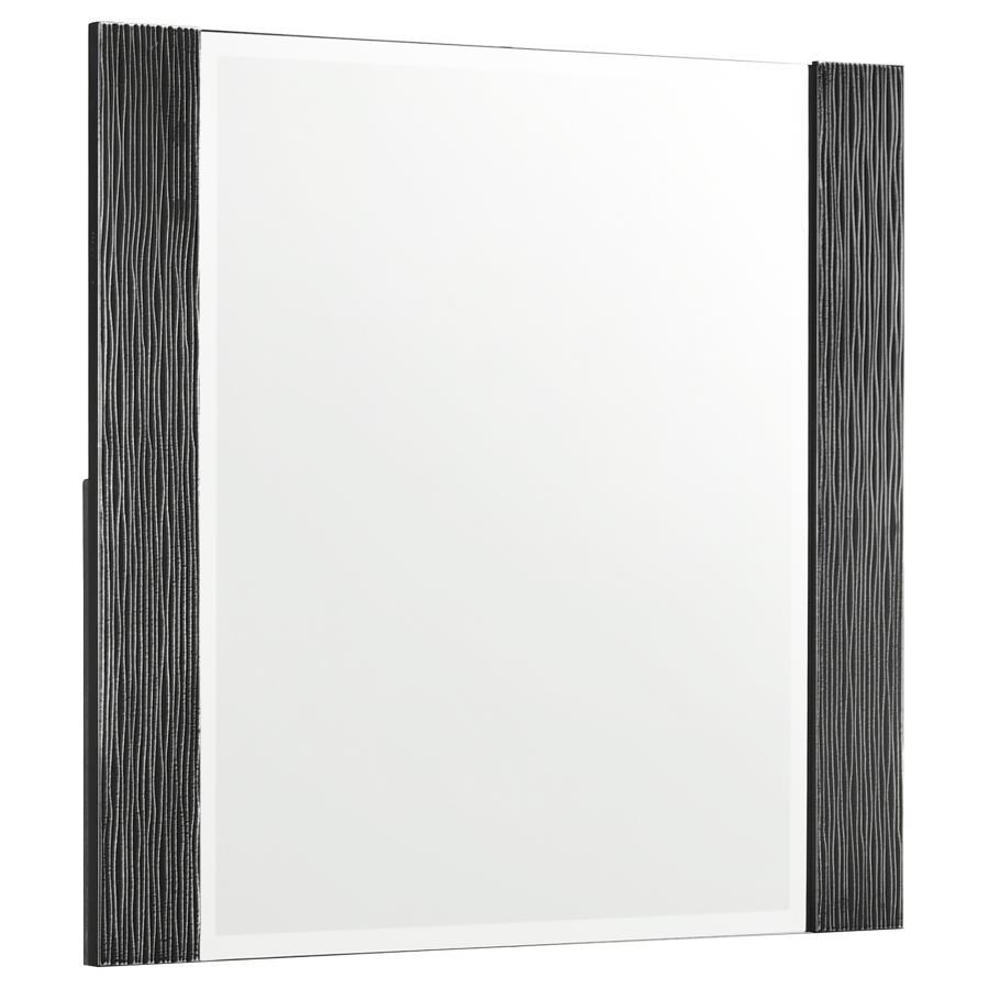 Blacktoft - Rectangle Dresser Mirror - Black