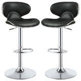 Edenton - Upholstered Adjustable Height Bar Stools (Set of 2)