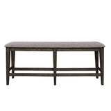 Double Bridge - Counter Bench - Dark Brown