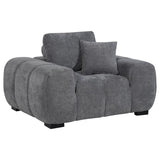Octavia - Upholstered Track Arm Accent Chair